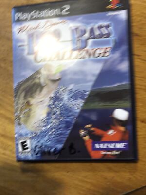 Mark Davis Pro Bass Challenge (Sony PlayStation 2, 2003)-Complete In Box Good