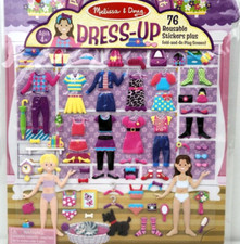 Melissa and Doug Puffy Sticker Play Set-Dress Up