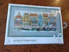 permin of copenhagen WATERFRONT danish art needlework kit 67 x 38 cm 70-8411