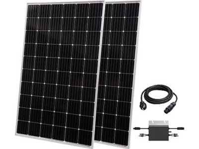 Solar Balkonkraftwerk Technaxx TX-228 mit Halterung TX-230