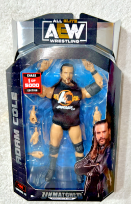 AEW UNMATCHED ADAM COLE SERIES 10 #80 RARE CHASE 1 OF 5000 **NEW