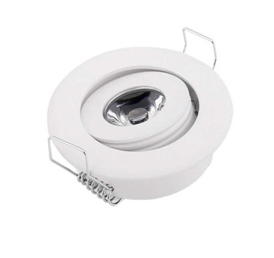 5/10x LED Flach Schwenkbar Einbaustrahler LED Mini Spot Einbauleuchte Einbauspot - Bild 4 von 4