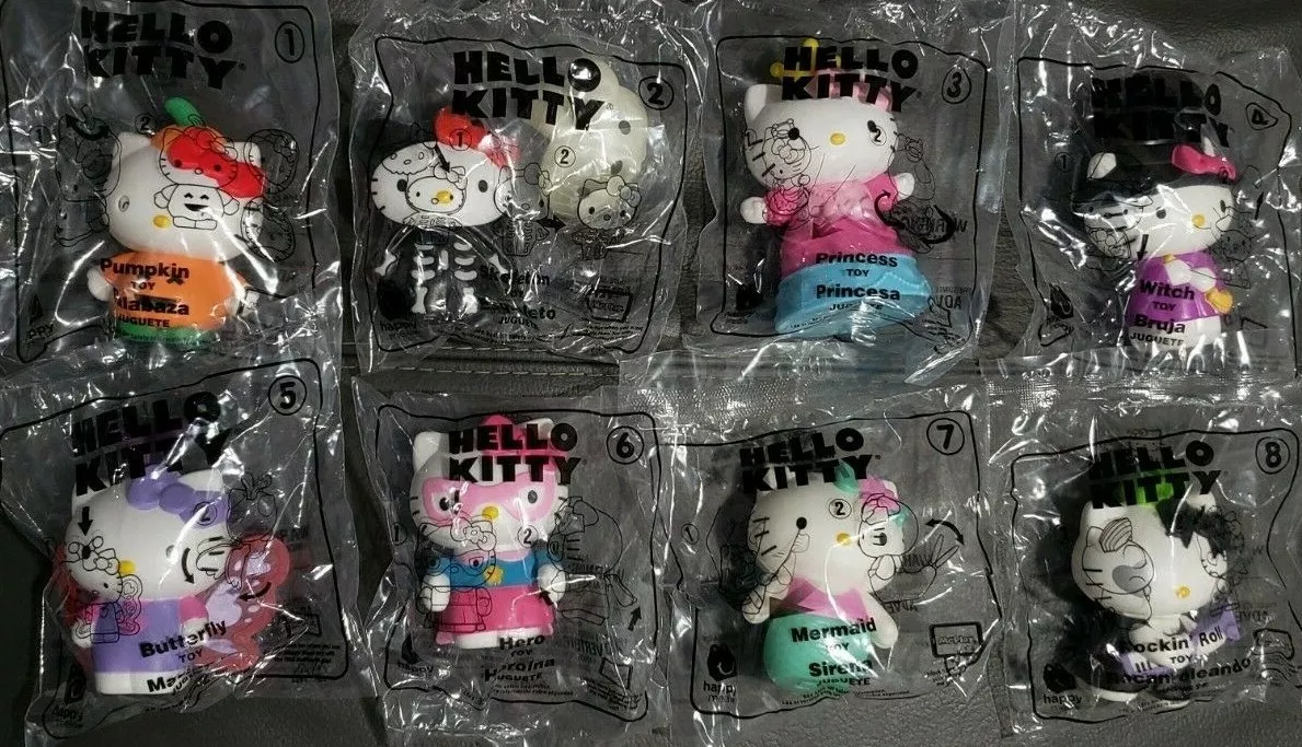 Mcdonalds hello sale kitty toys 2018