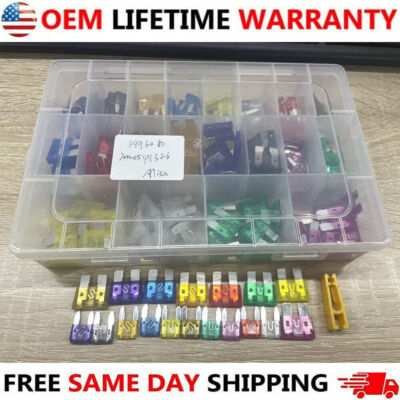 220X Car Blade Fuse Assortment Assorted Kit Blade Auto Truck Automotive Parts US