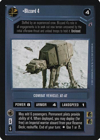 Blizzard 4 - Reflections III - Star Wars CCG - Picture 1 of 1