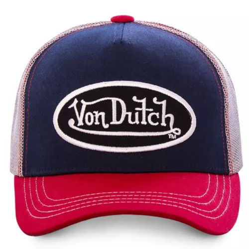 Fashion VON DUTCH Style Trucker Cap Tampa - Foam Baseball Cap Hat Logo Mesh Cap - Picture 16 of 24