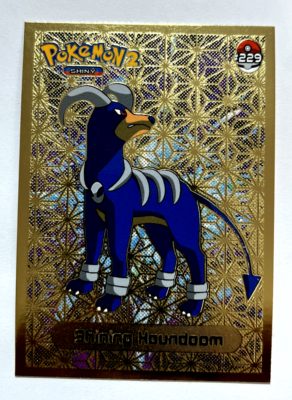 2024 SHINY POKEMON Card Johto #078 HOUNDOOM Peru Edition Foil | eBay