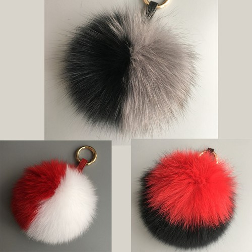fluffy pom pom bag