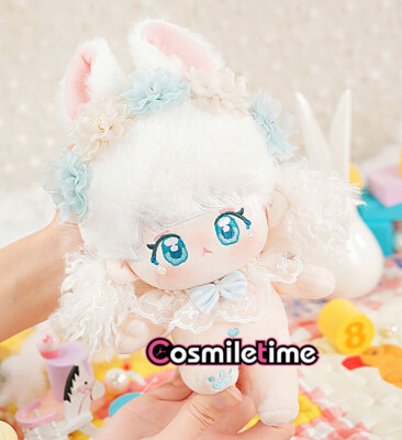 No attributes Monster Snow Plush 20cm Doll Stuffed Dress Up Anime Plushie Toys