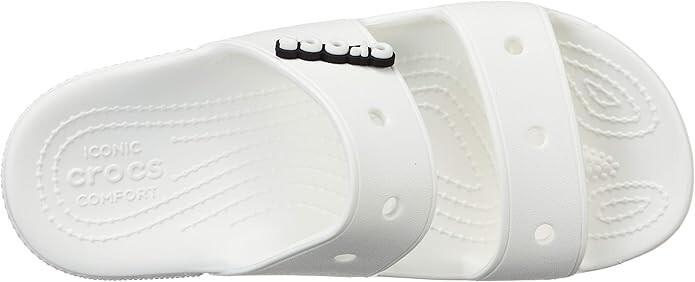 Crocs Classic Men\'s 13 Two-Strap Slide Sandals White 1116 s-l1200.jpg main image 4