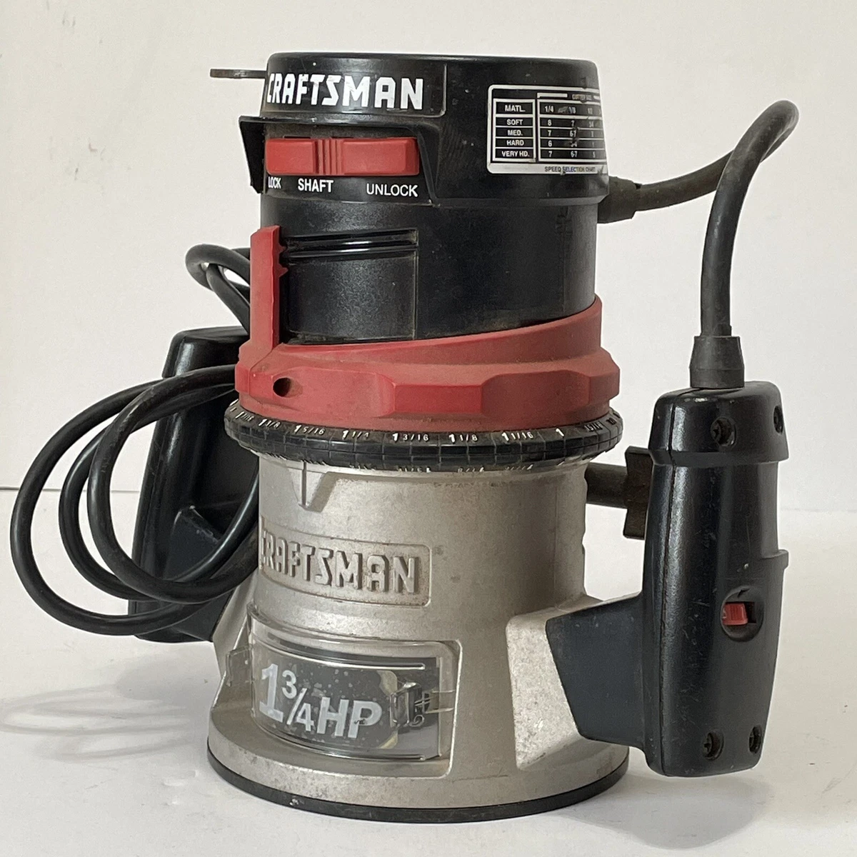 Craftsman 1/2 HP Router edu.svet.gob.gt