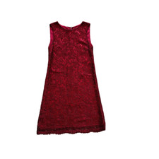 Dolce & Gabbana Red Lace Dress Size 38