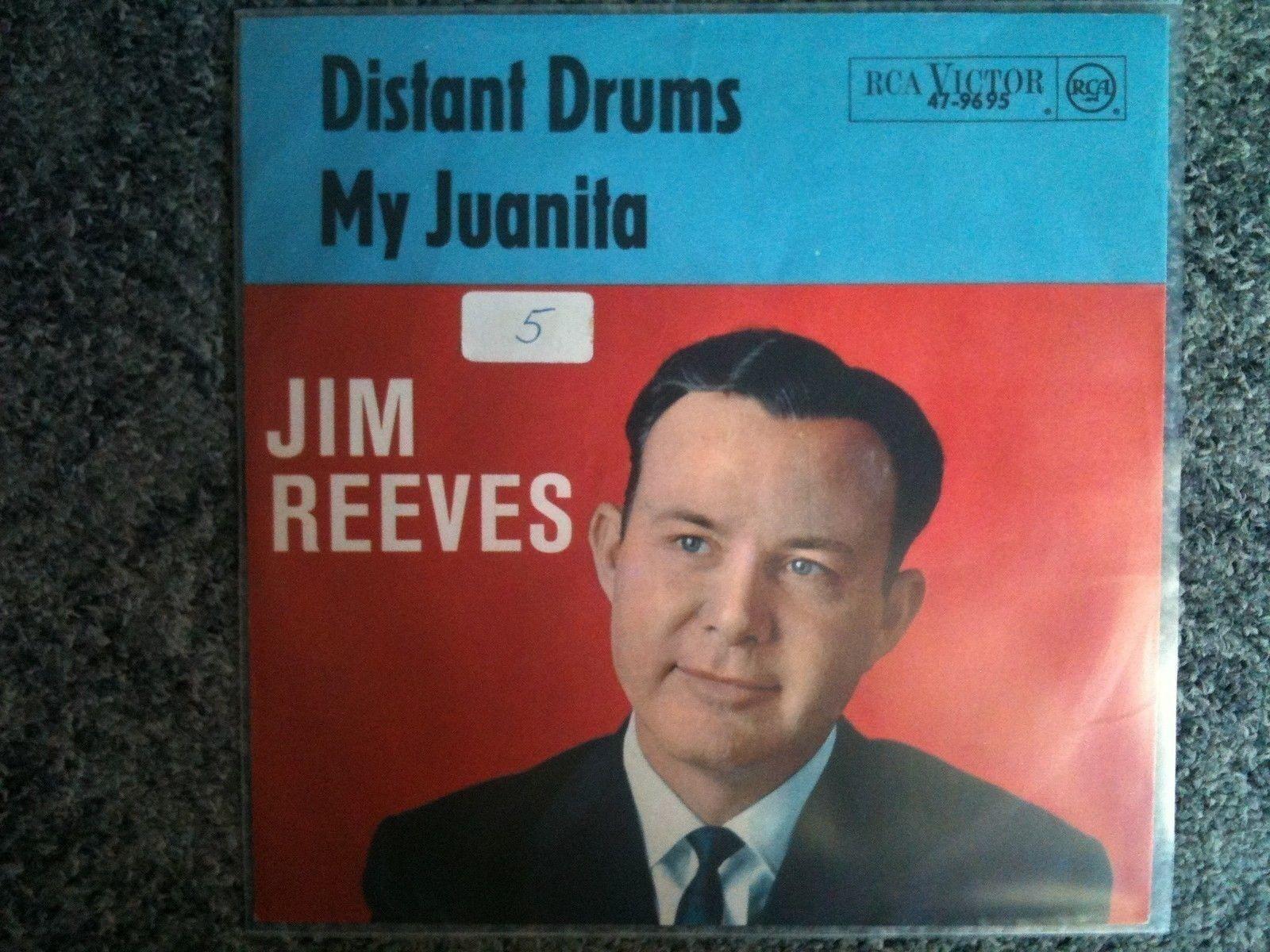 7"" Single Vinyl Jim Reeves - Distant drums