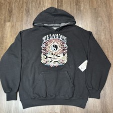 Billabong All Time Women's Pullover Hoodie 2023 Black Sands Size Small NWT