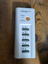 iClicker Plus Remote Control Model RLR15 working condition