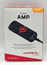 HyperX Amp USB Sound Card Virtual 7.1 Surround Cloud PS5 PS4 PC Brand New Gaming