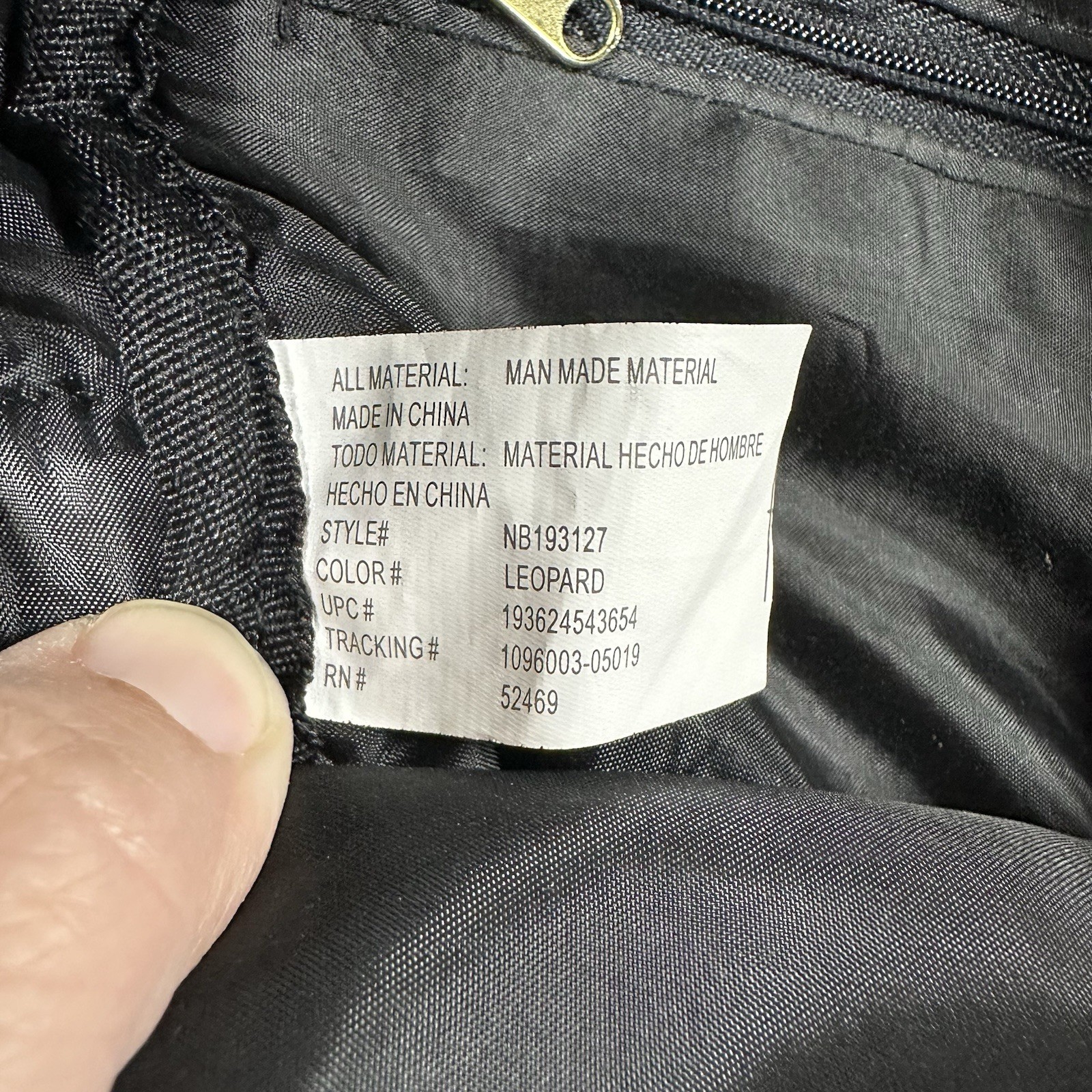 Mini Leopard Print Backpack Small Animal Print Ba… - image 3