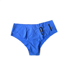 Victoria's Secret PINK No-Show Cheekster Panty Sapphire