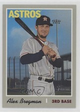 2019 Topps Heritage French Text OPC Back Alex Bregman #424 06ec