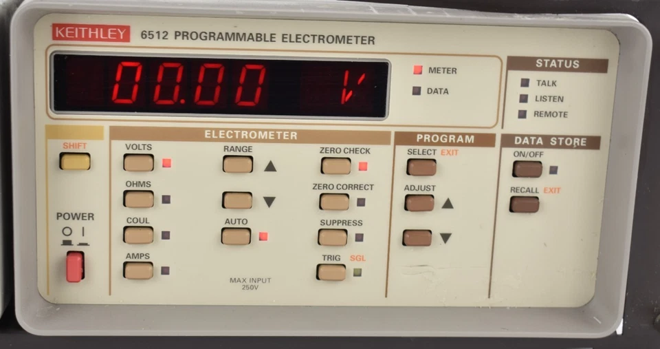 1-Pair - Keithley 6512 Programmable Electrometer With Rack Mount - Image 3 of 4
