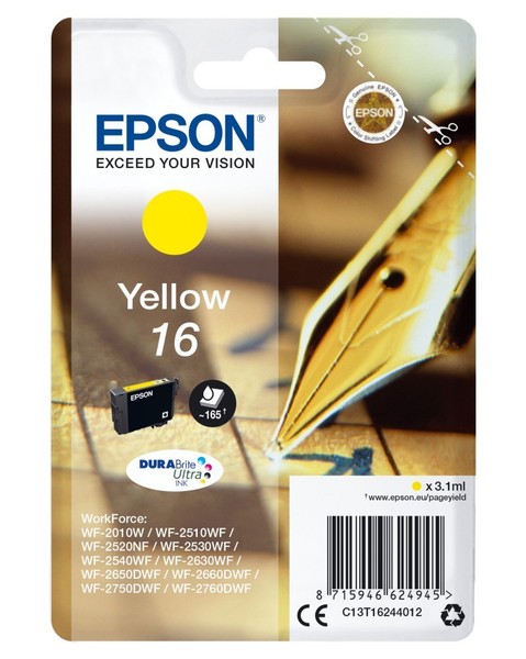 Epson Durabrite Tintenpatrone Gelb FüR Pen & KreuzworträTsel-image