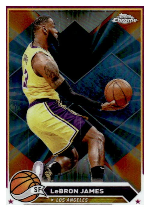 Lebron James trading card