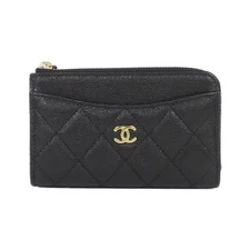 Authentic CHANEL Timeless Classic Line AP3179 Card Case  #230-000-145-9097