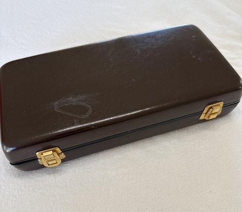 VTG Personal Travel Toiletries Case MCM Look Comb Soap Toothbrush Mirror READ