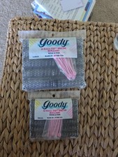 NEW Vintage Goody 10  12 BALL Tip Brush Rollers with 12 Pins Large  Small USA