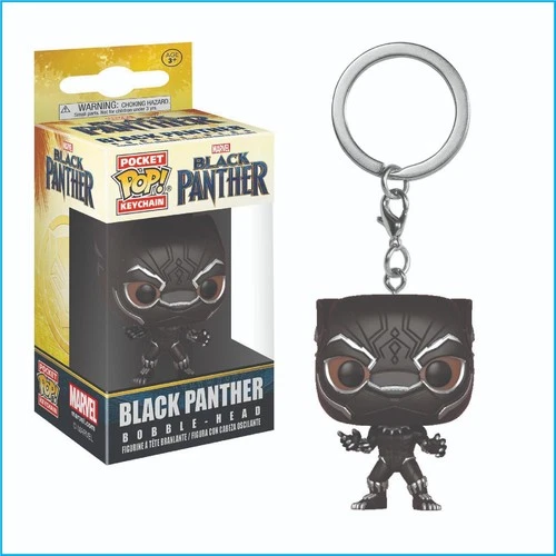 Funko Pop Keychain Marvel Black Panther Pocket Pop Figure Keyring