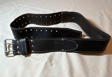 McGuire-Nicholas Leather Adjustable Tool Belt Black  2 3/4” inch 