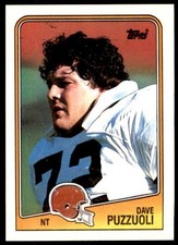 1988 Topps Dave Puzzuoli Cleveland Browns #100