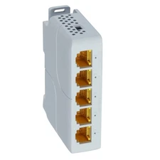 5 Port Gigabit POE Extender 100/1000Mbps 1in 4 Out POE Repeater Network VLAN