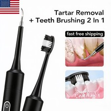 Electric Dental Scaler Teeth Cleaner Plaque Tartar Calculus Remover Sonic Tool