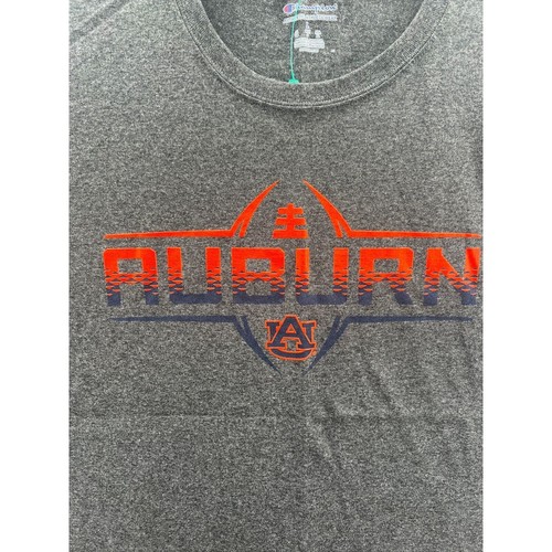 Camisa Auburn Tigers Talla Mediana M Gris Naranja Camiseta Manga Corta Campeón NCAA Hombres - Imagen 2 de 9