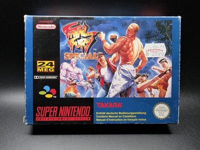 SNES Super Nintendo Fatal Fury Special mit OVP ohne Anleitung EUR