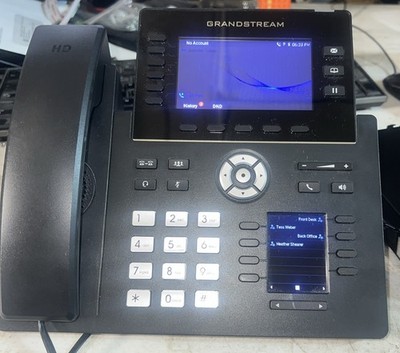 Grandstream GRP2616 Corded Electric 6-line Carrier-Grade IP Phone - no stand
