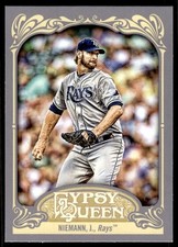 2012 Topps Gypsy Queen Jeff Niemann Tampa Bay Rays #279