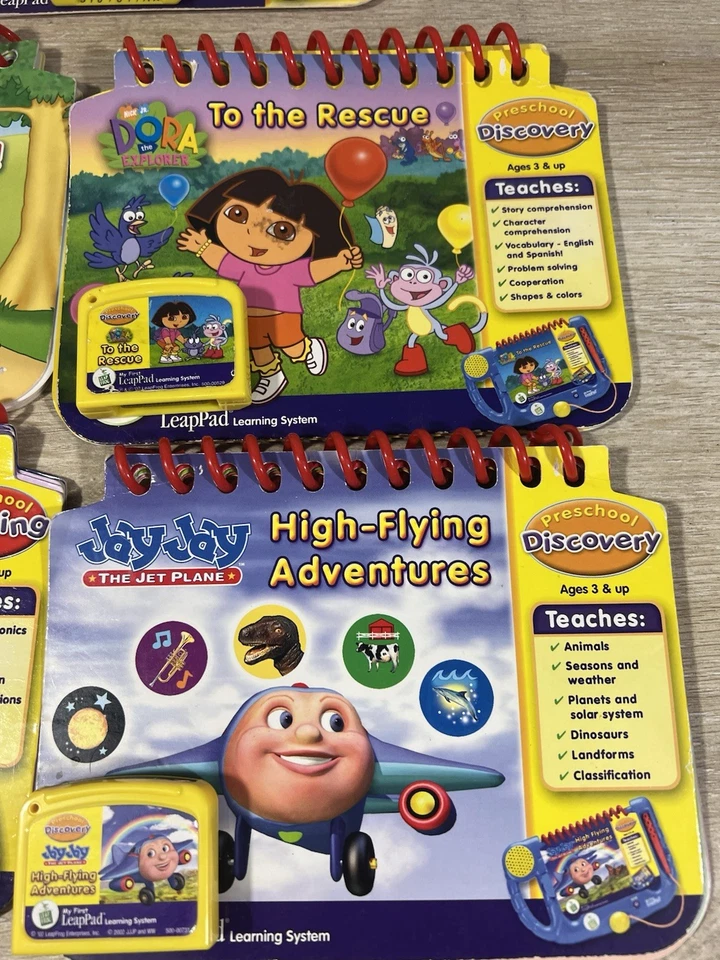 5 Leap Frog My First LeapPad Books and Cartridges The Wiggles Thomas The Train - Image 3 of 4