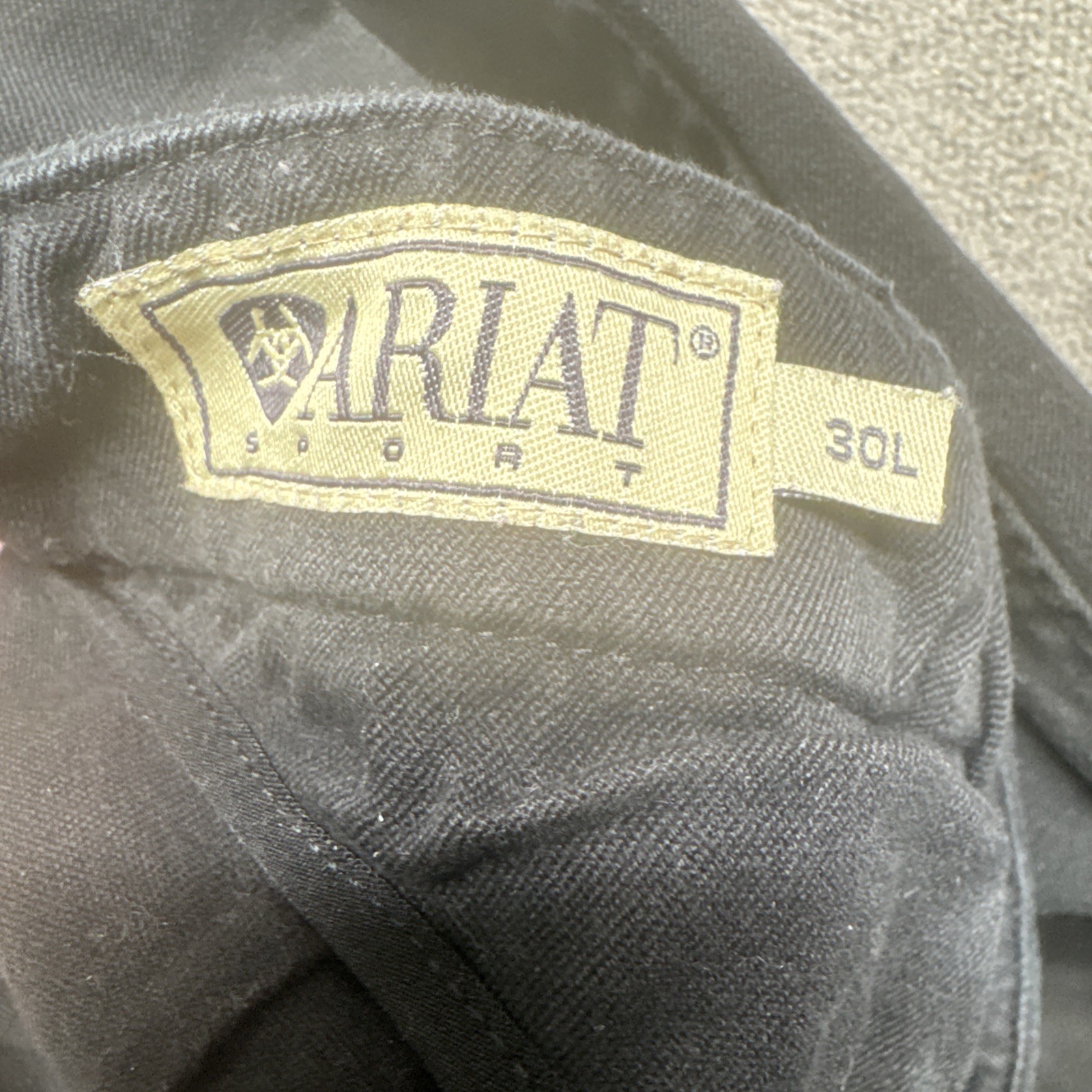 Ariat Sport Women’s Black Riding Pants Jodhpurs Breeches 30L Equestrian