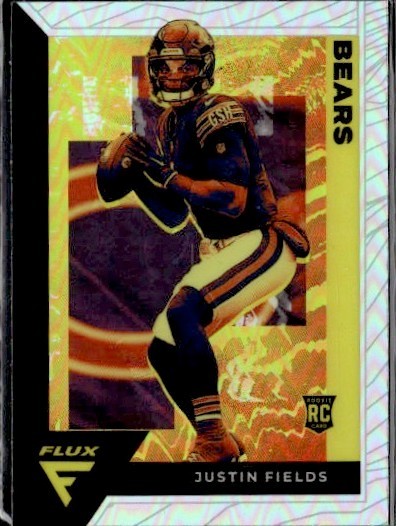 2020-21 Panini Flux Justin Fields Refractor