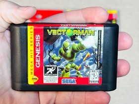 Vectorman (Sega Genesis) Game CIB Complete w/ Box & Manual