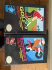 Vintage Excite Bike  🚲 / Golf ⛳️ NES Original Game Boxs Only