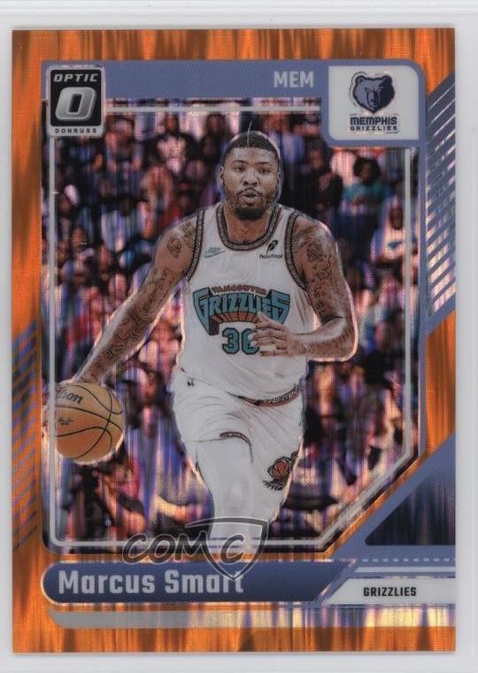 2024-25 Panini Donruss Optic Orange Shock Prizm 124/225 Marcus Smart #213 1t3r