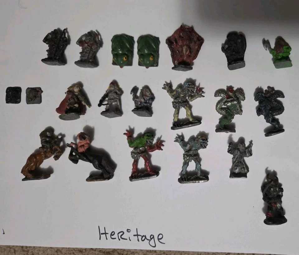 Approx 291 Fantasy Lot AD&D Metal Miniature Ral Partha Grenadier Reaper Heritage - Image 4 of 4