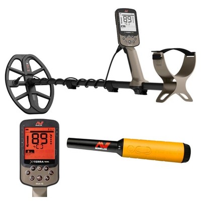 Minelab X-Terra Elite Metalldetektor + gratis Pro Find 35