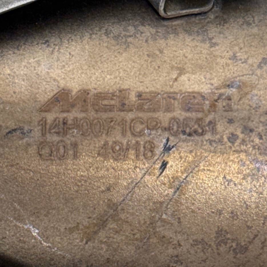 2017 2018 2019 2020 2021-2023 MCLAREN 720S TAIL PIPE EXHAUST TIP RIGHT PASSENGER