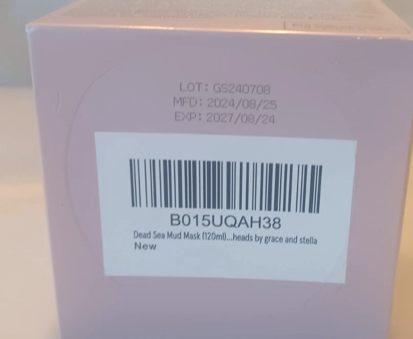 Grace & Stella Face Mask, Dead Sea Mud Mask, 4 fl oz  / 120 ml - Image 3 of 3