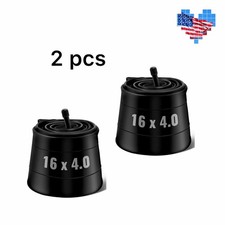 2 PCS Inner Tube 16x4.0 Heavy -Duty Blue Line With Schrader Valve For Fat Tire