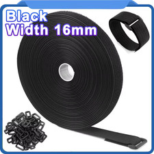 1/2/5Meter Adjustable Cable Straps with Buckles Reusable Fastening Cable Ties Ho